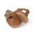 T Bar Leather doll shoes - Tan