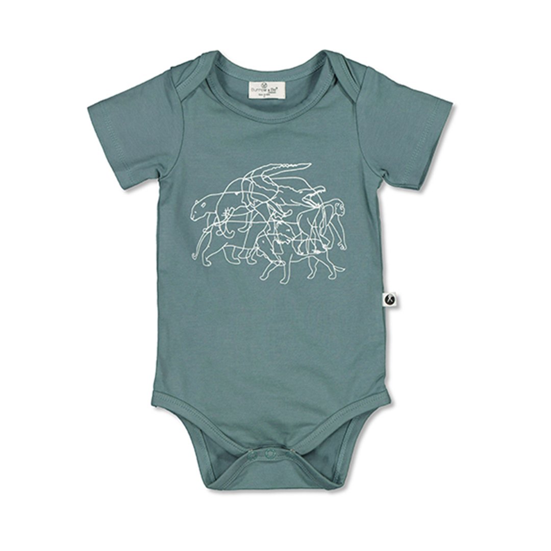 T-Shirt Onesie - Lost print on Storm