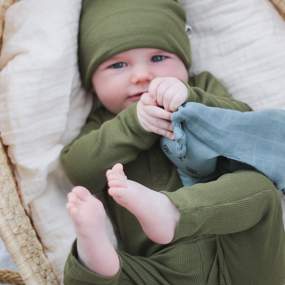 Muslin Bunny Comforter