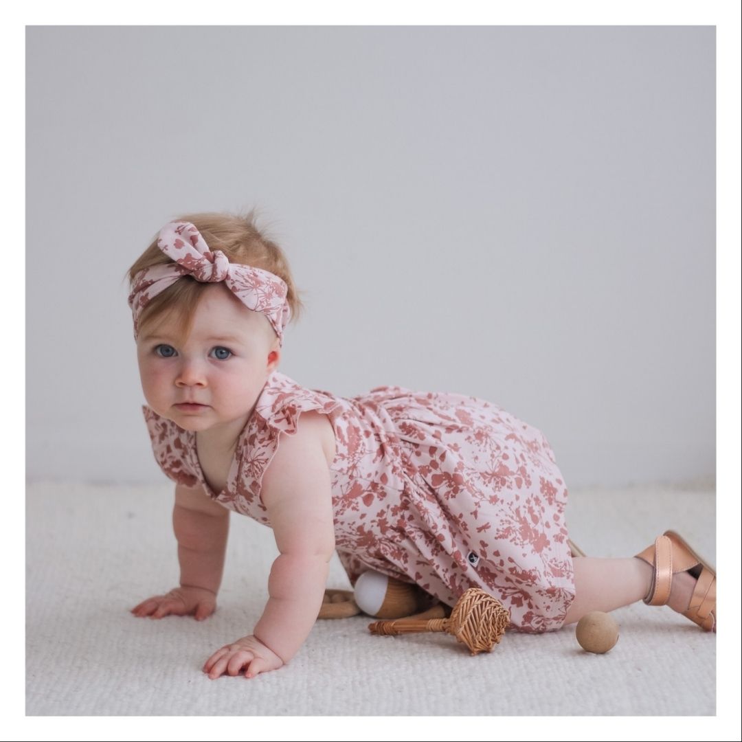 Baby dress sale flower design