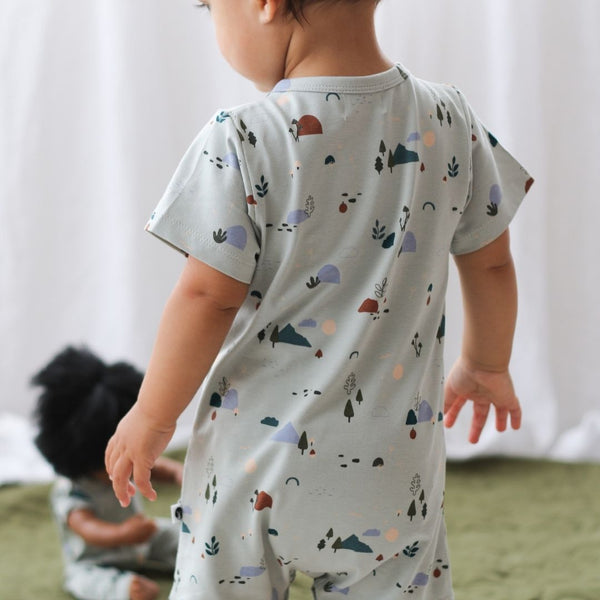 Preston Boys Romper - Garden Trellis main image 1