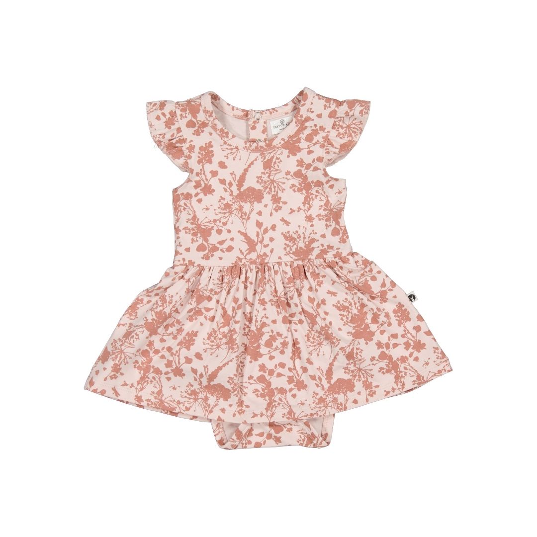 Baby dress hot sale flower design