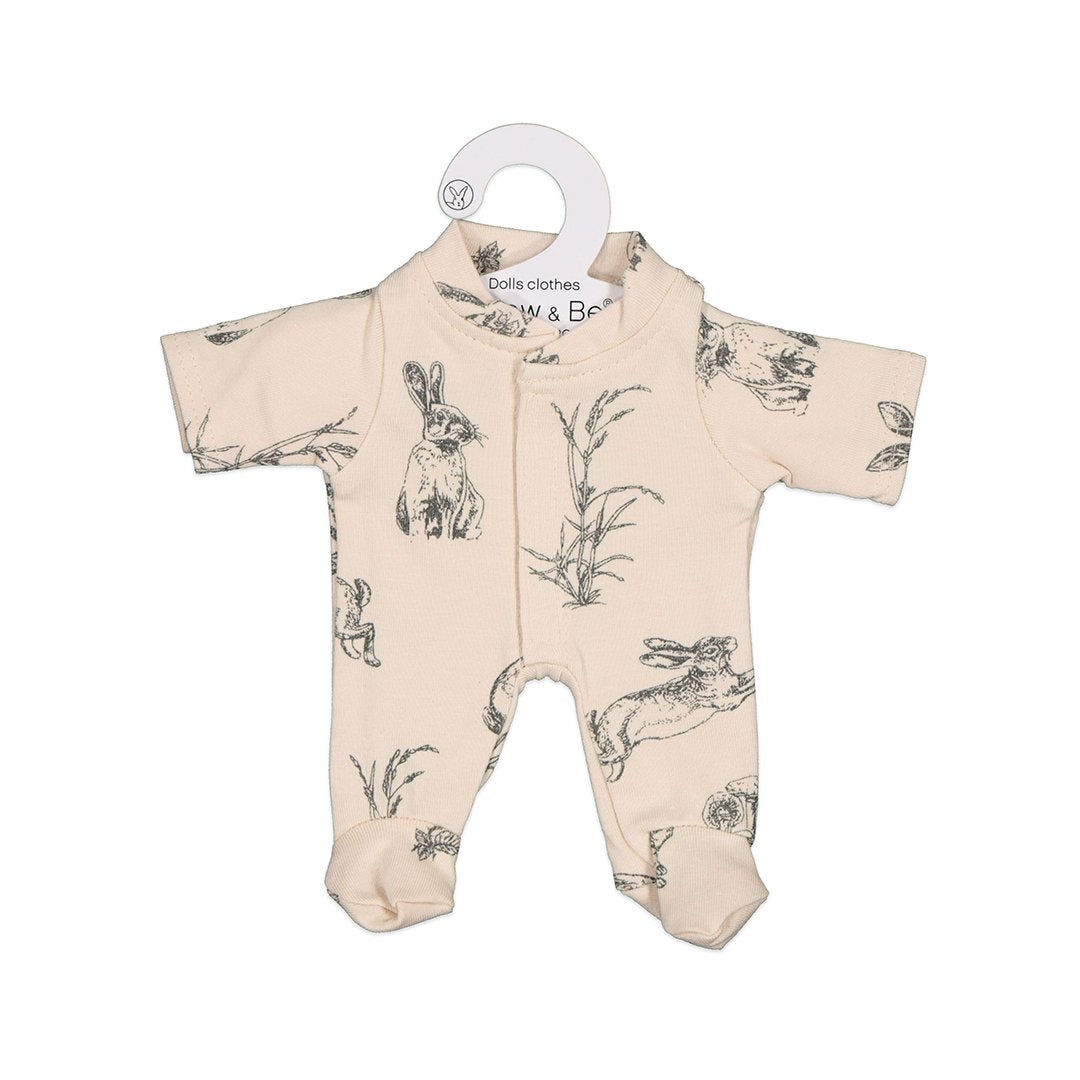 Almond Burrowers Sleep suit for 21cm Doll