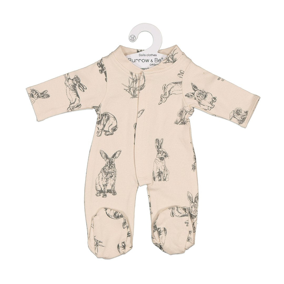 Almond Burrowers Sleep suit for 38cm Doll