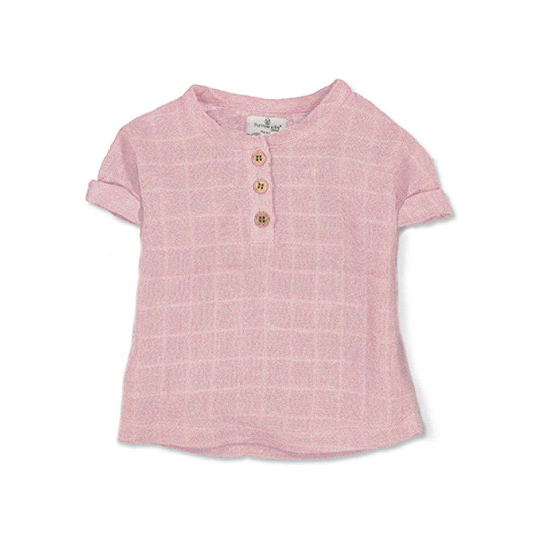 Jasper Short Sleeve T-Shirt - Dusty Rose